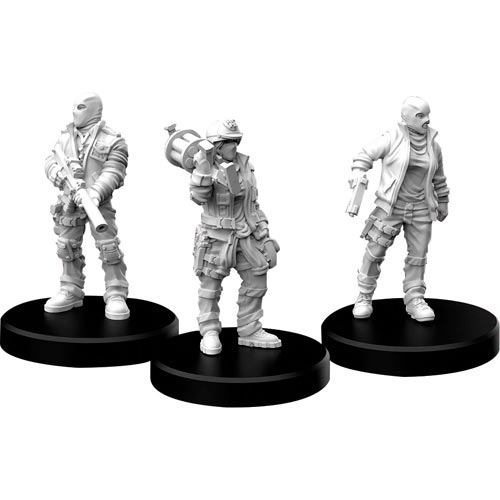 Cyberpunk RED RPG: Miniatures - Combat Zoners A