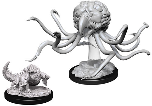 D&D Nolzur's Marvelous Unpainted Minis: W11 Grell & Basilisk