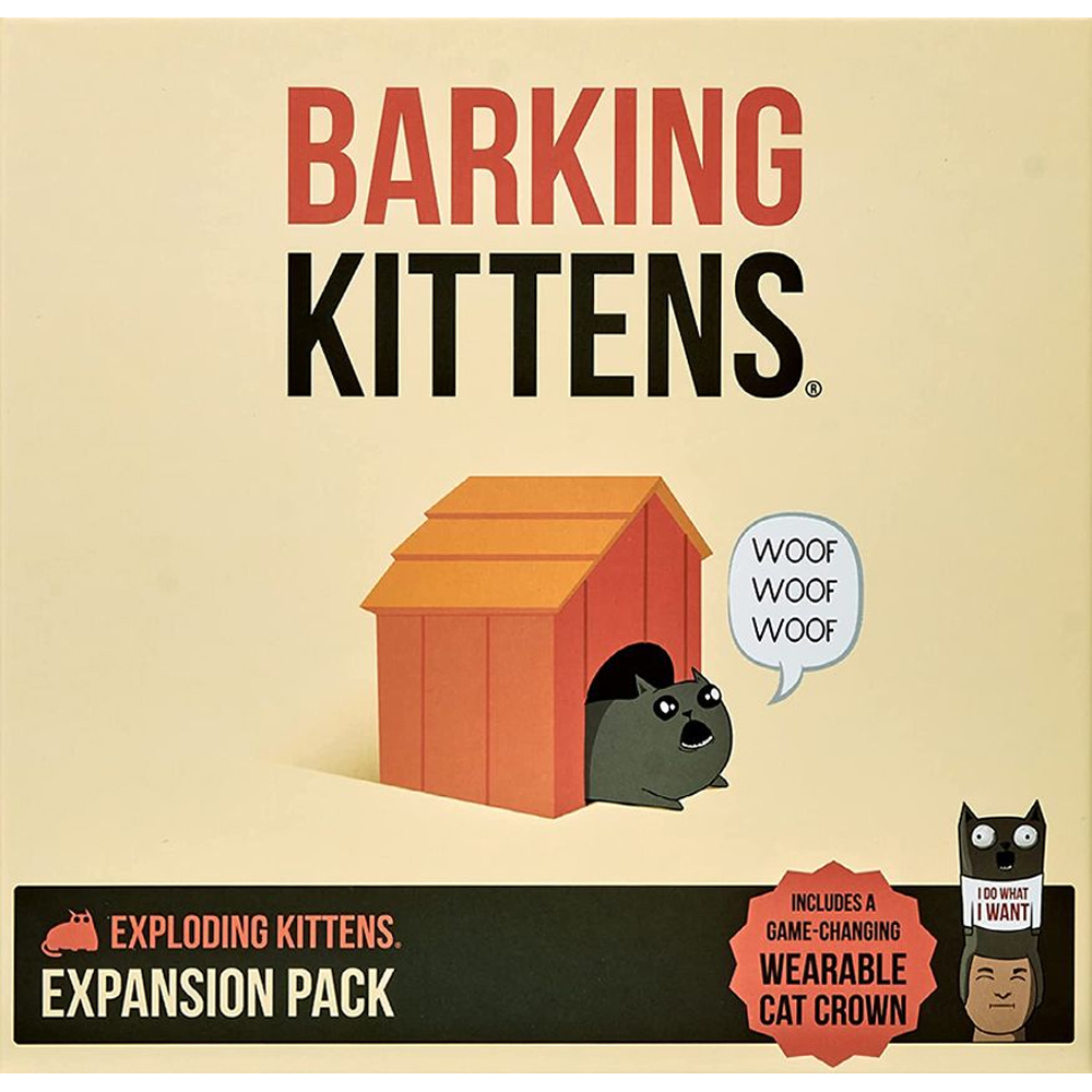 Exploding Kittens: Barking Kittens Expansion Pack