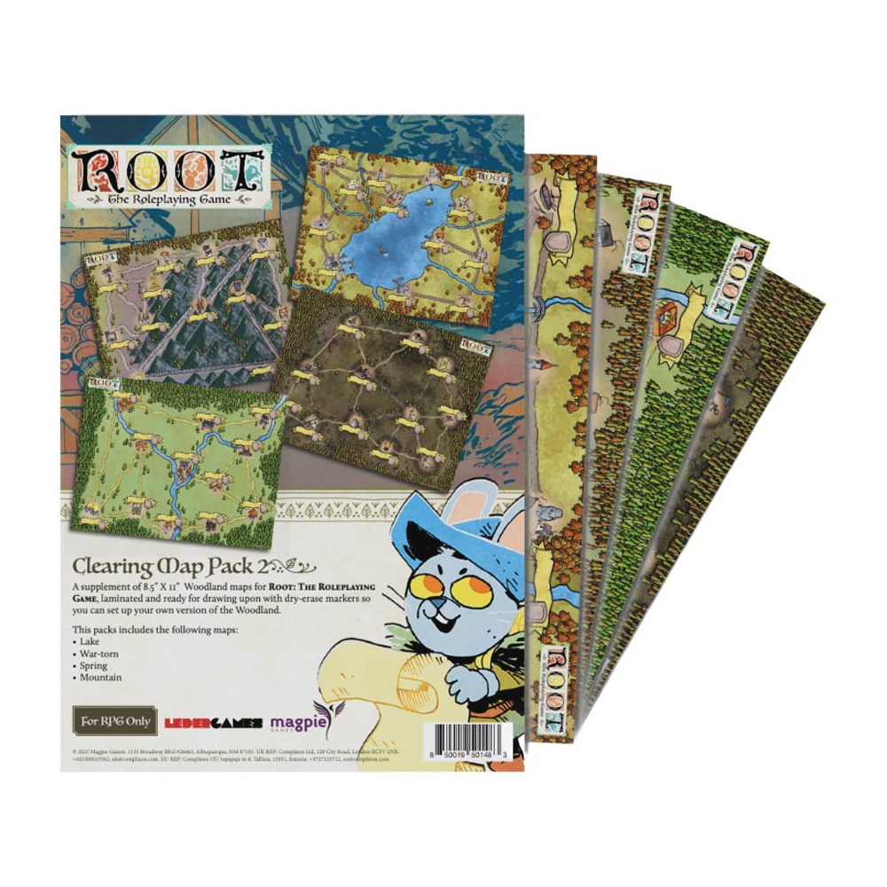 Root RPG: Ruins & Expeditions: Clearing Map Pack 2 (Preorder)