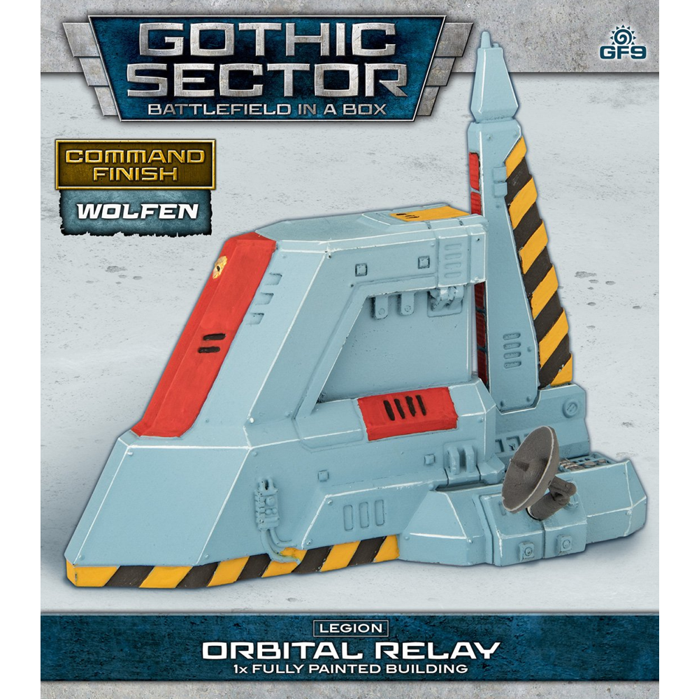 Battlefield in a Box: Gothic Sector - Legion Orbital Relay (Command Finish Wolfen)