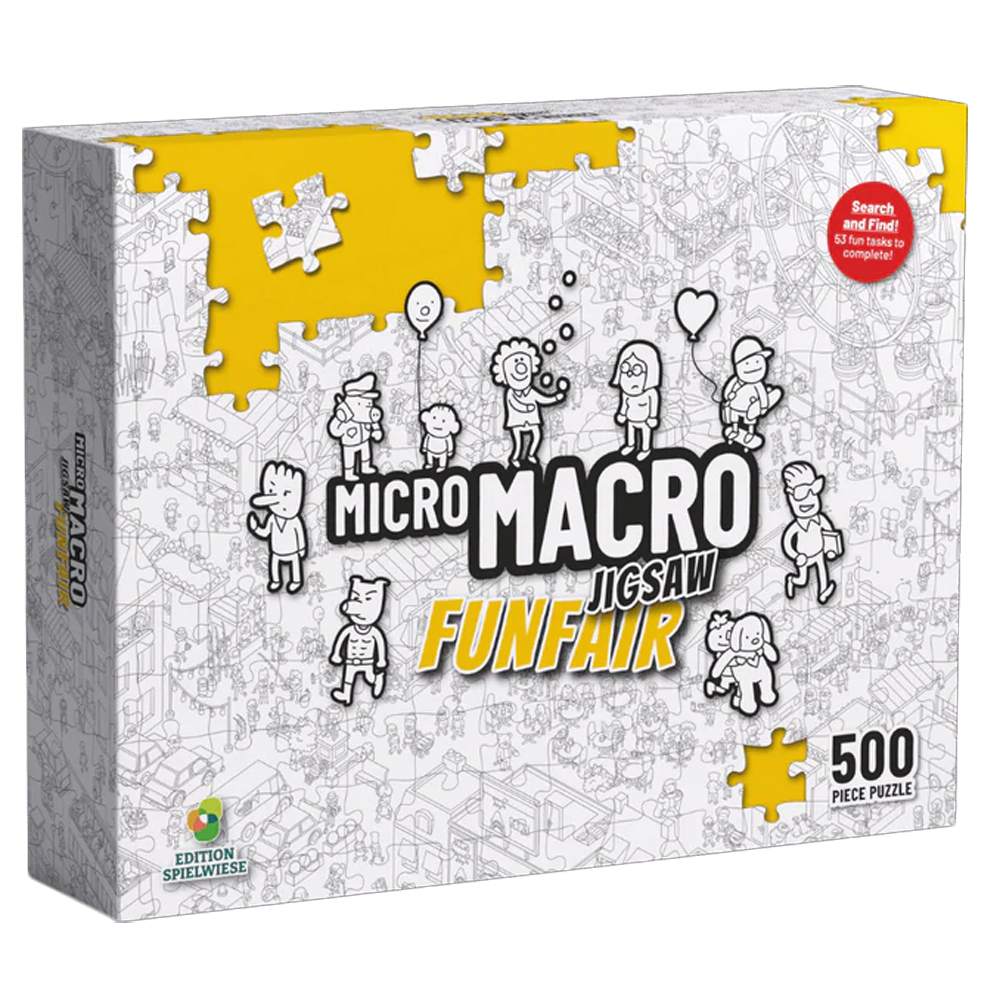 MicroMacro 500-Piece Jigsaw Puzzle: Funfair