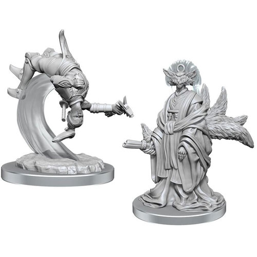 Magic Unpainted Minis: W5 Kotose & Light-Paws