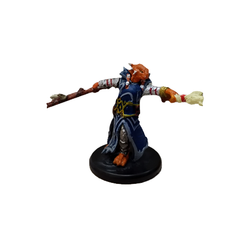 Waterdeep Dragon Heist #12a Dragonborn Draconic Sorcerer (Blue Robe) (C)
