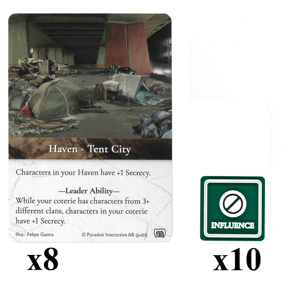 Vampire the Masquerade: Rivals ECG - Vampire Wednesdays Kit - Season 1.6