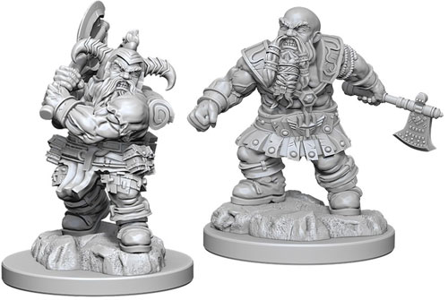 D&D Nolzur's Marvelous Unpainted Minis: W6 Male Dwarf Barbarian
