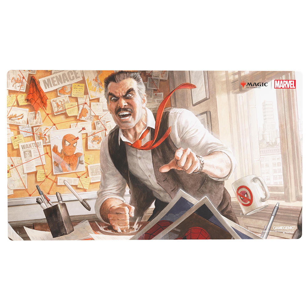MTG Prime Playmat: Marvel's Spider-Man - J. Jonah Jameson