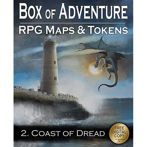 Box of Adventure: RPG Maps & Tokens - Coast of Dread