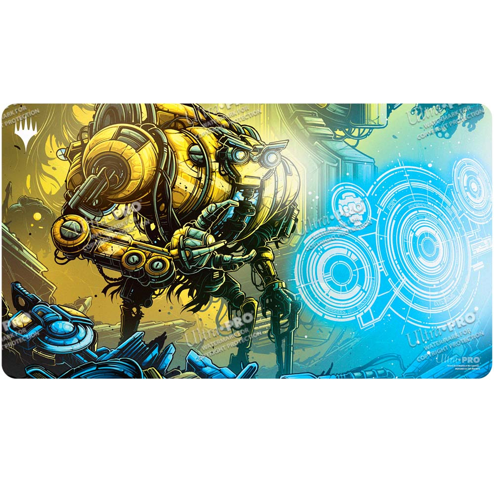 MtG Playmat: Aetherdrift - Mendicant Core, Guidelight (Last Chance)