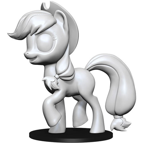 My Little Pony Deep Cuts Unpainted Minis: W1 Apple Jack