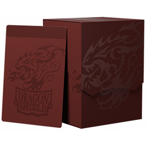 Dragon Shield Deck Shell: Blood Red/Black