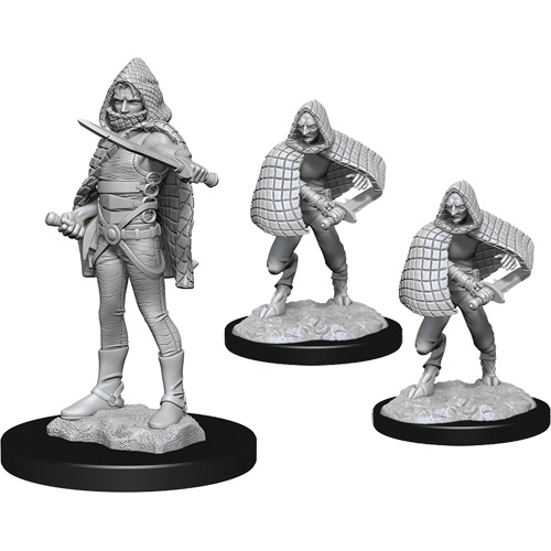D&D Nolzur's Marvelous Unpainted Minis: W13 Darkling Elder & Darklings