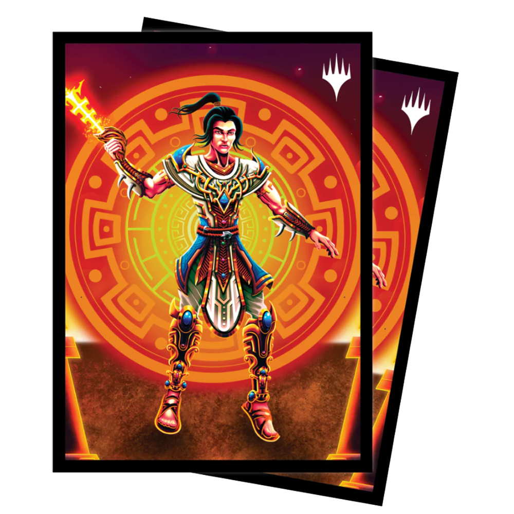 MtG Sleeves: The Lost Caverns of Ixalan - Kellan, Daring Traveler (100)