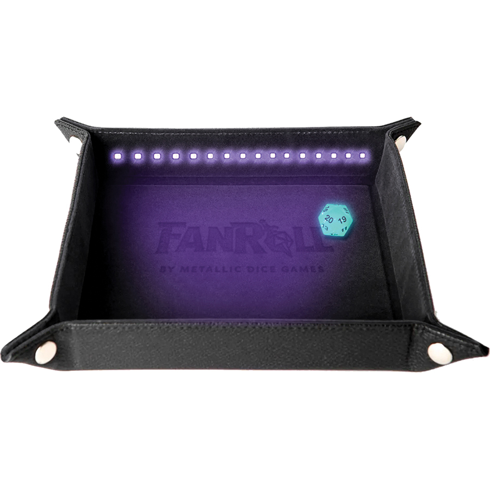 Shadow Light: Dice Tray w/ Black Light & d20
