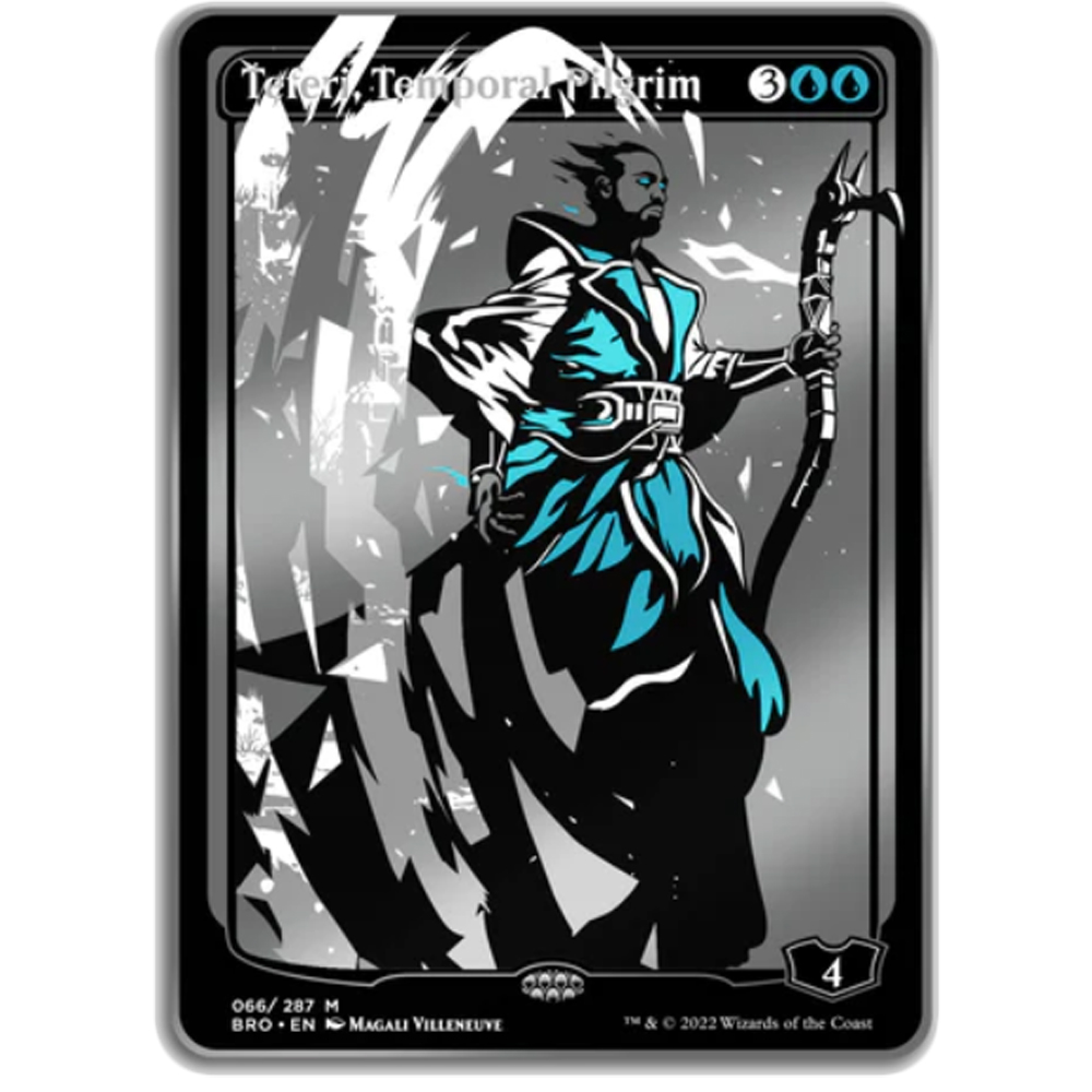 MtG Augmented Realty Pin: Teferi, Temporal Pilgrim (Last Chance)
