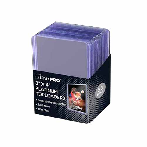Ultra Pro Toploader: Ultra Clear Platinum (25)