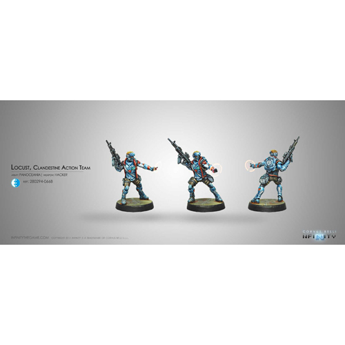 Infinity: PanOceania - Locust, Clandestine Team (1)