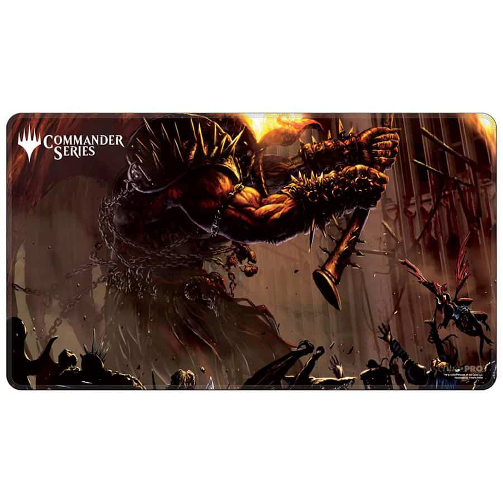MTG Stitched Edge Playmat: Commander Series - Allied Color - Rakdos (Last Chance)