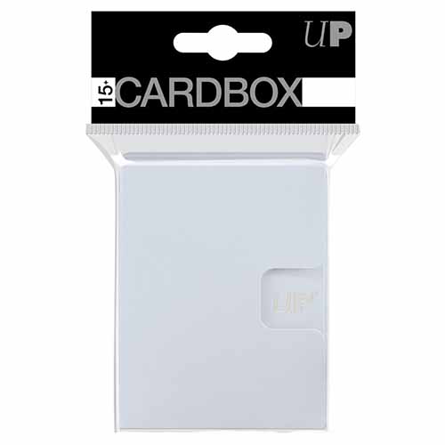 15+ Card Box: White (3)