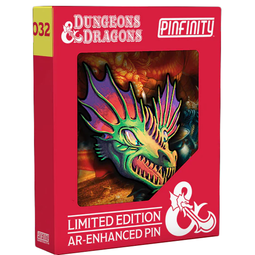 D&D Augmented Reality Pin: Classic Dragon