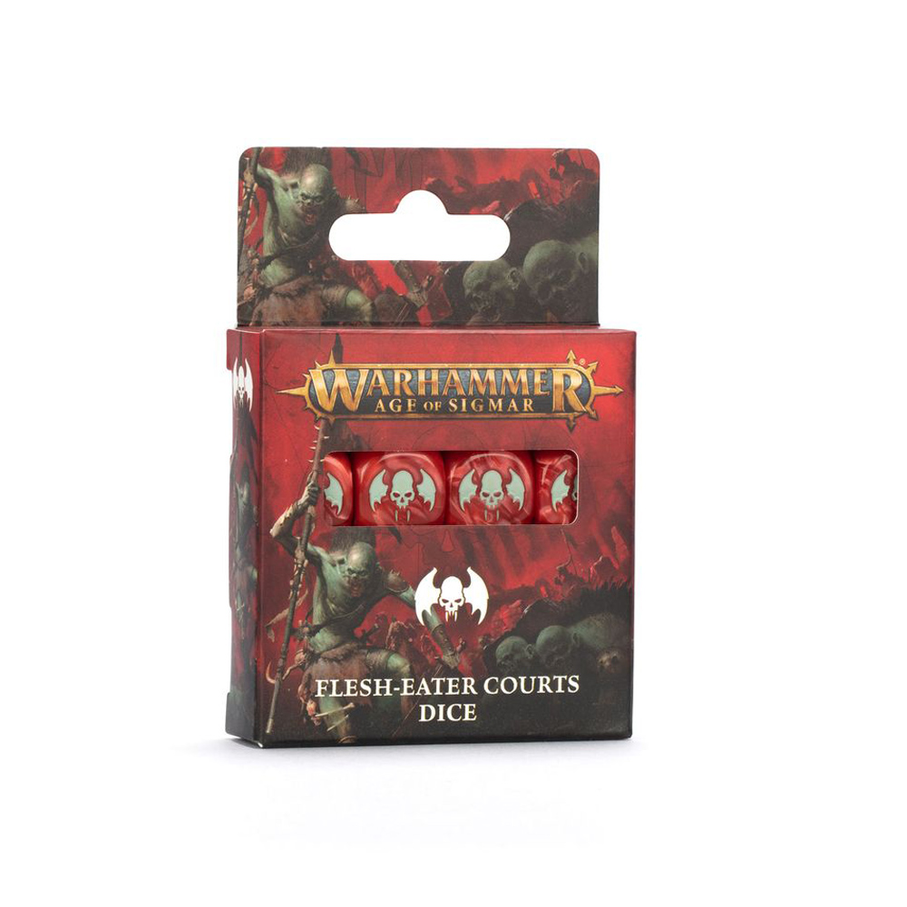 Warhammer Age of Sigmar: Dice Set - Flesh-Eater Courts (16) (Preorder)