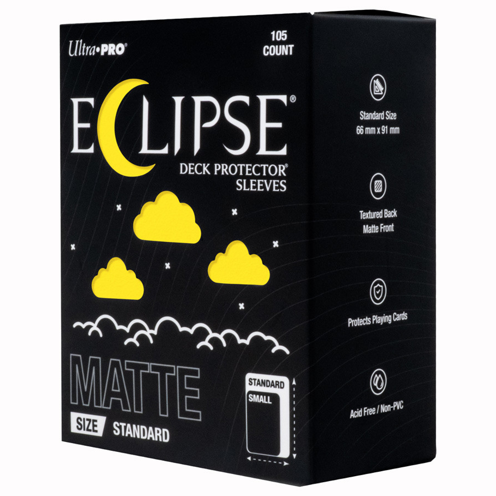 Deck Protector Sleeves: Eclipse Matte - Lemon Yellow (105) (Preorder)