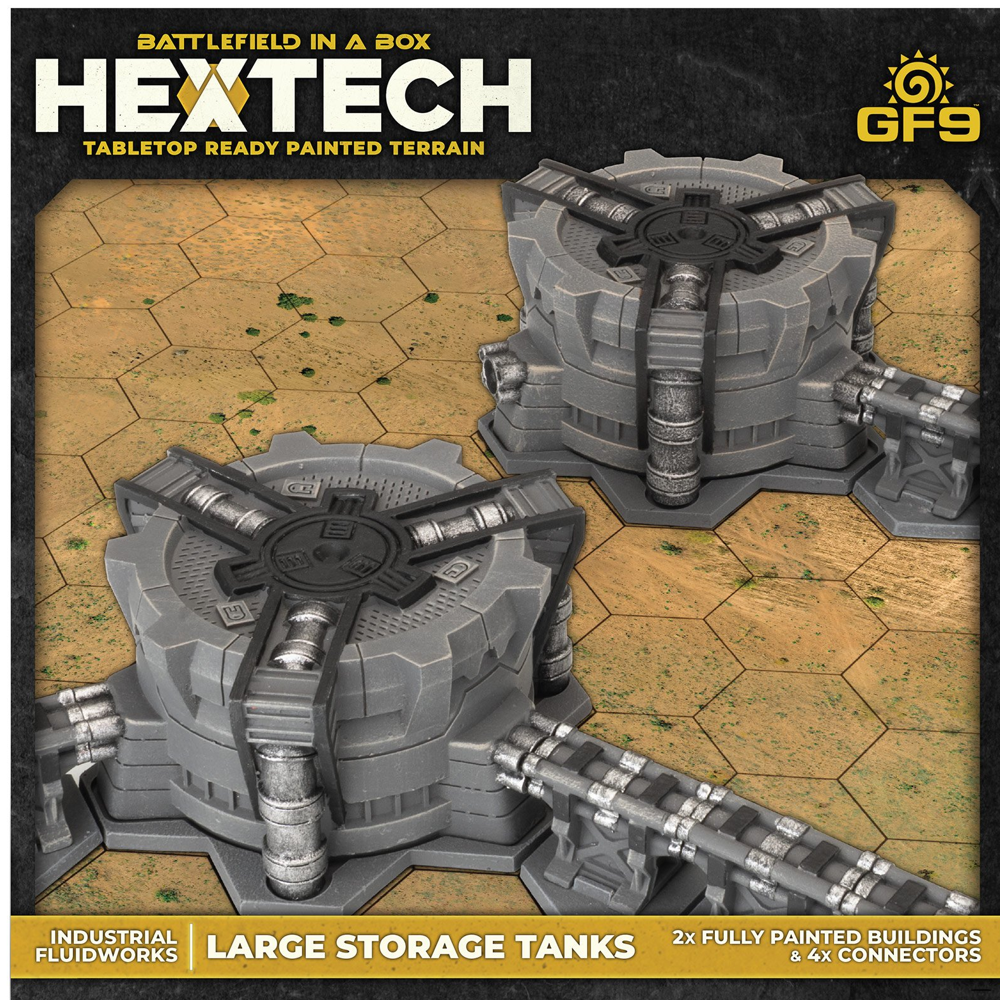 HexTech: Industrial Fluidworks - Large Storage Tanks (New Arrival)