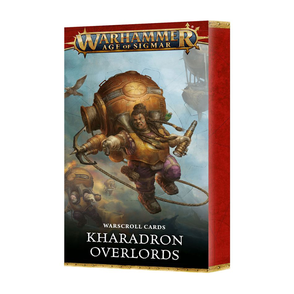Warhammer Age of Sigmar: Warscroll Cards - Kharadron Overlords