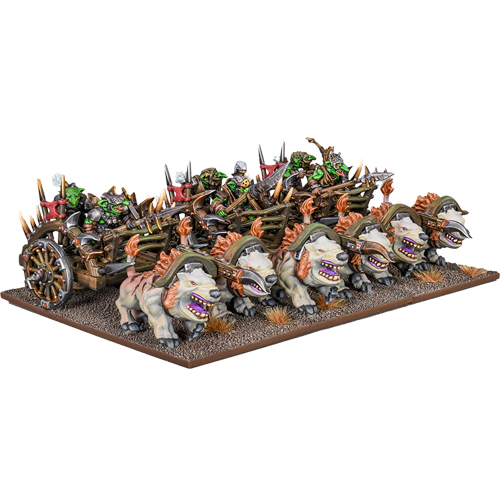 Kings of War 3E: Goblin Chariots / Mincer Mob