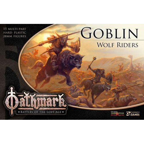 Oathmark Miniatures: Goblin Wolf Riders