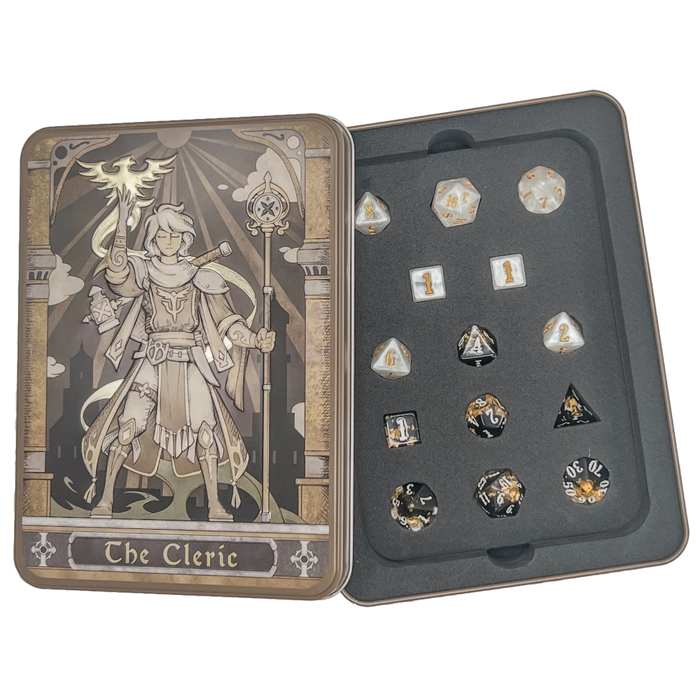RPG Class Dice: Epic Resin - Cleric (14)