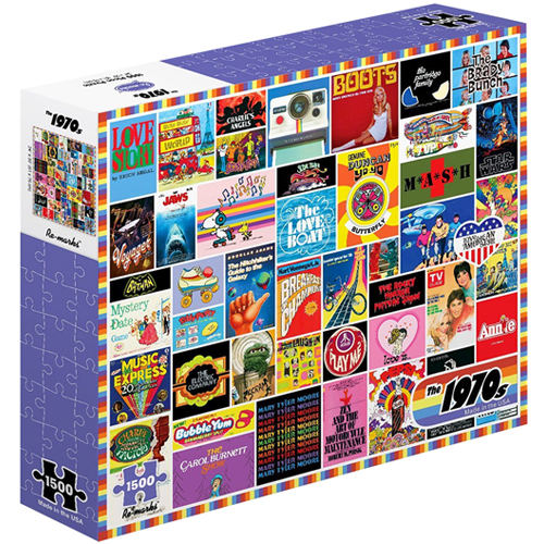 1500-Piece Puzzle: 1970s