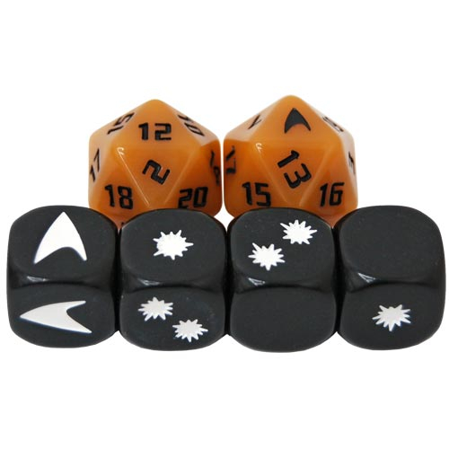 Star Trek Adventures RPG: Operations Division Dice Set (Revised)