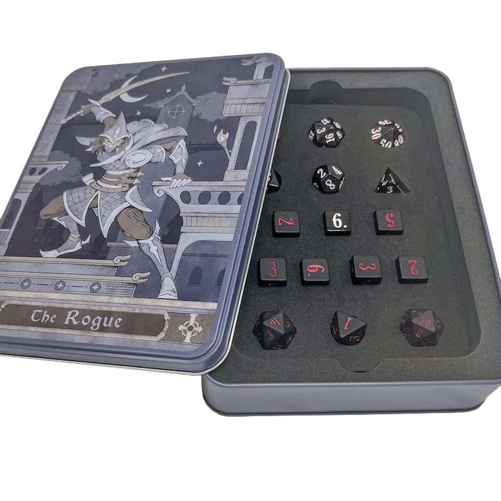 RPG Class Dice: Epic Resin - Rogue (16)