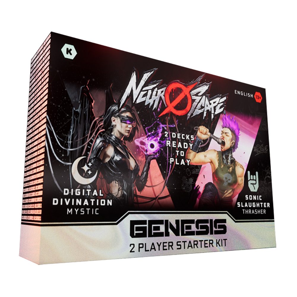 Neuroscape TCG: Genesis - 2-Player Starter Kit (Thrasher/Mystic) (New Arrival)
