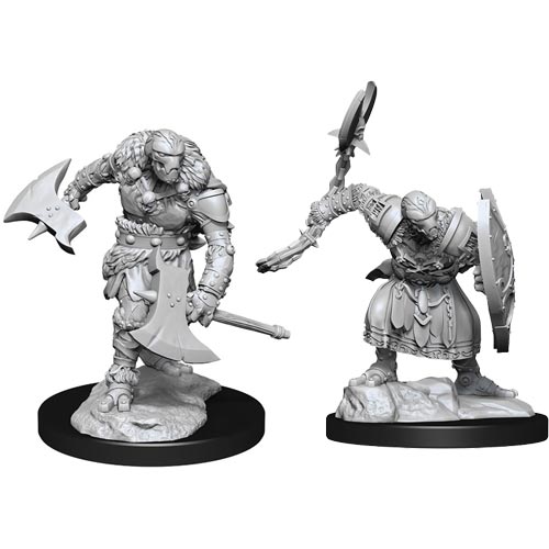 D&D Nolzur's Marvelous Unpainted Minis: W14 Warforged Barbarian