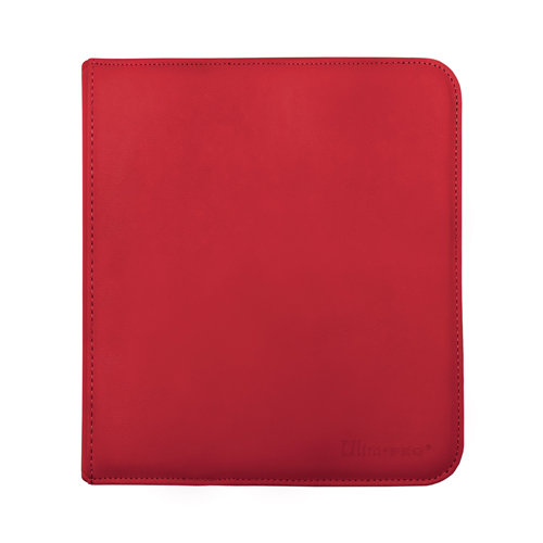Ultra Pro 12-Pocket Zippered Pro-Binder: Red