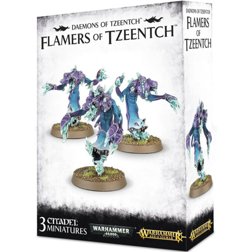 Warhammer 40K/Age of Sigmar: Daemons of Tzeentch - Flamers of Tzeentch