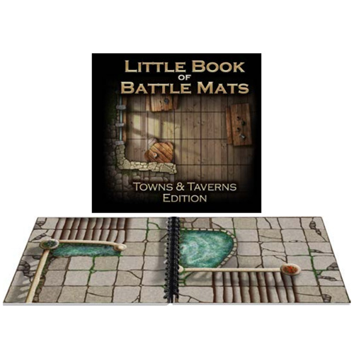 Little Book of Battle Mats: Towns & Taverns