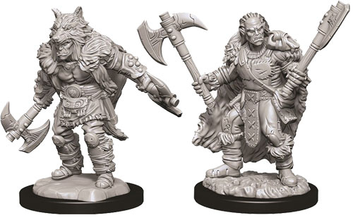 D&D Nolzur's Marvelous Unpainted Minis: W9 Male Half-Orc Barbarian