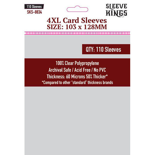 Sleeve Kings: 4XL Sleeves (103x128mm) (110)