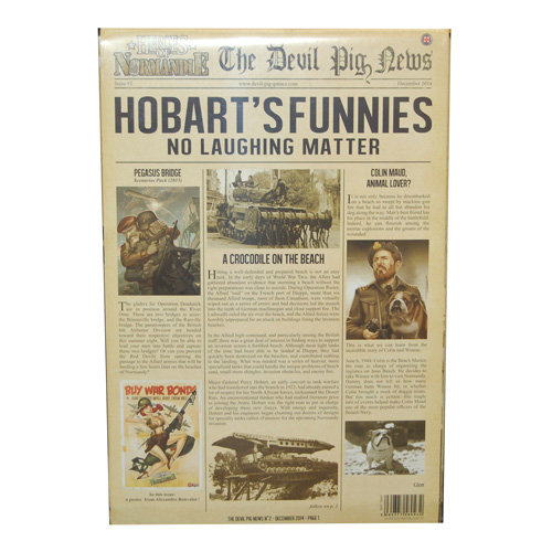 Heroes of Normandie: Gazette #2 - Hobart's Funnies
