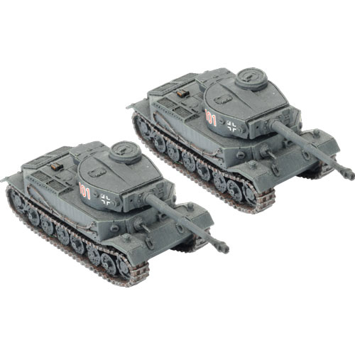 Flames of War WW2: German - Tiger (P) Heavy Tank Platoon