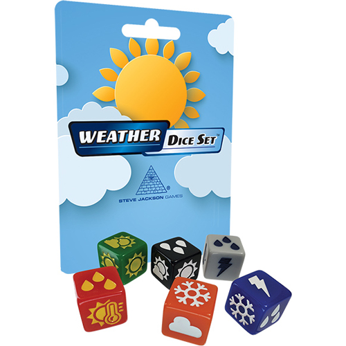 Weather d6 Dice Set (6)