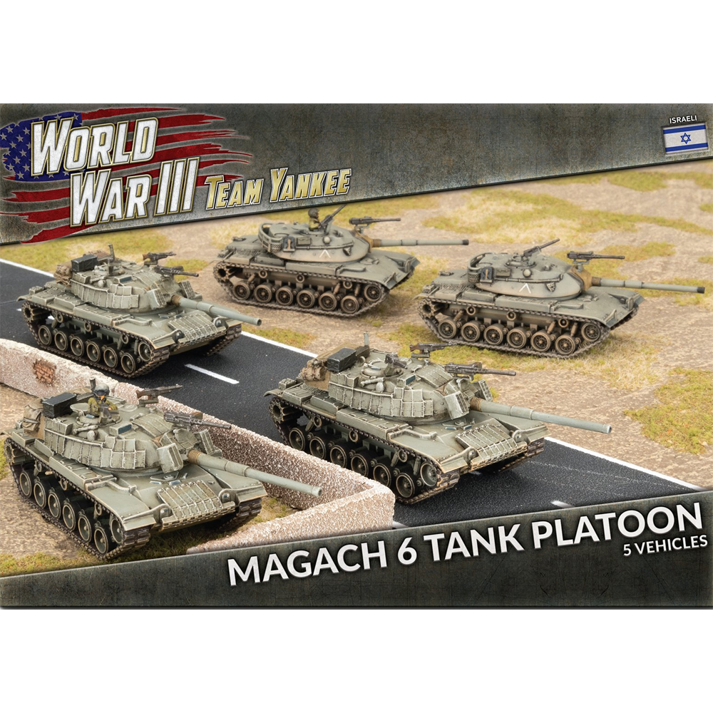 WWIII Team Yankee: Israeli - Magach 6 Tank Platoon
