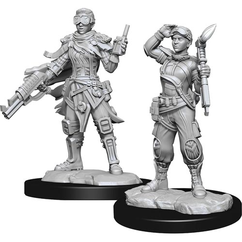 Starfinder Battles Deep Cuts Unpainted Minis: W1 Human Mechanic