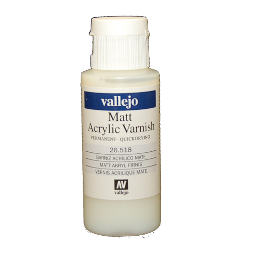 Vallejo Auxiliary Products - Matte Acrylic Varnish (60ml)