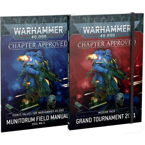Warhammer 40K: Chapter Approved - Grand Tournament Mission Pack & Munitorum Field Manual MkII (2021) (Last Chance)