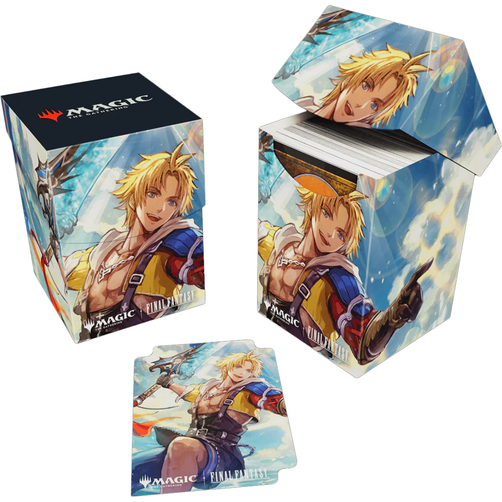 MtG 100+ Deck Box: Final Fantasy - Tidus, Yuna's Guardian (Commander)