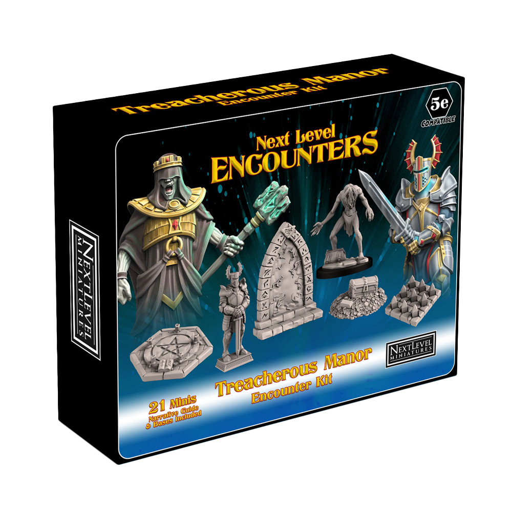 Next Level Miniatures: Encounters - Treacherous Manor